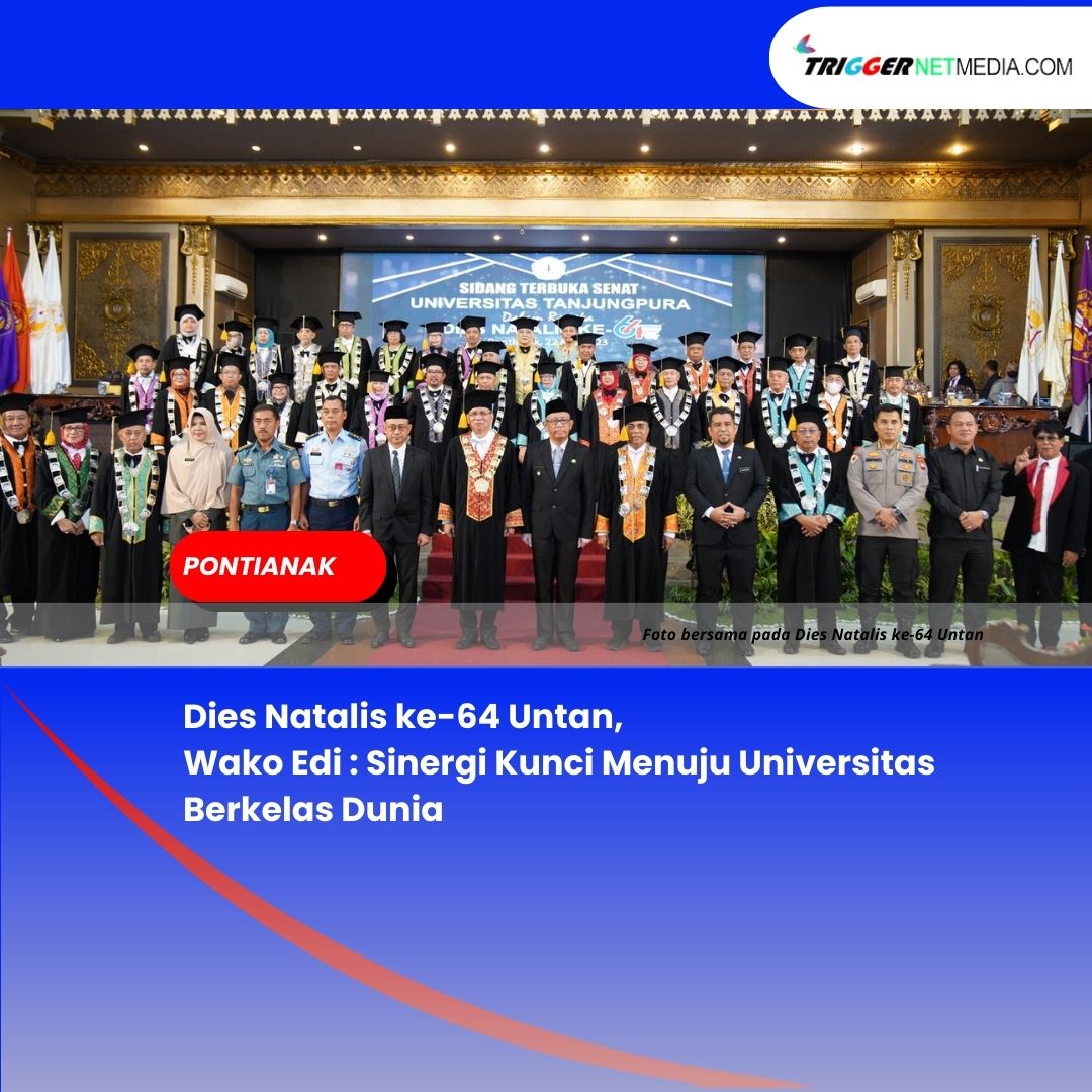 Dies Natalis ke-64 Untan, Wako Edi : Sinergi Kunci Menuju Universitas Berkelas Dunia