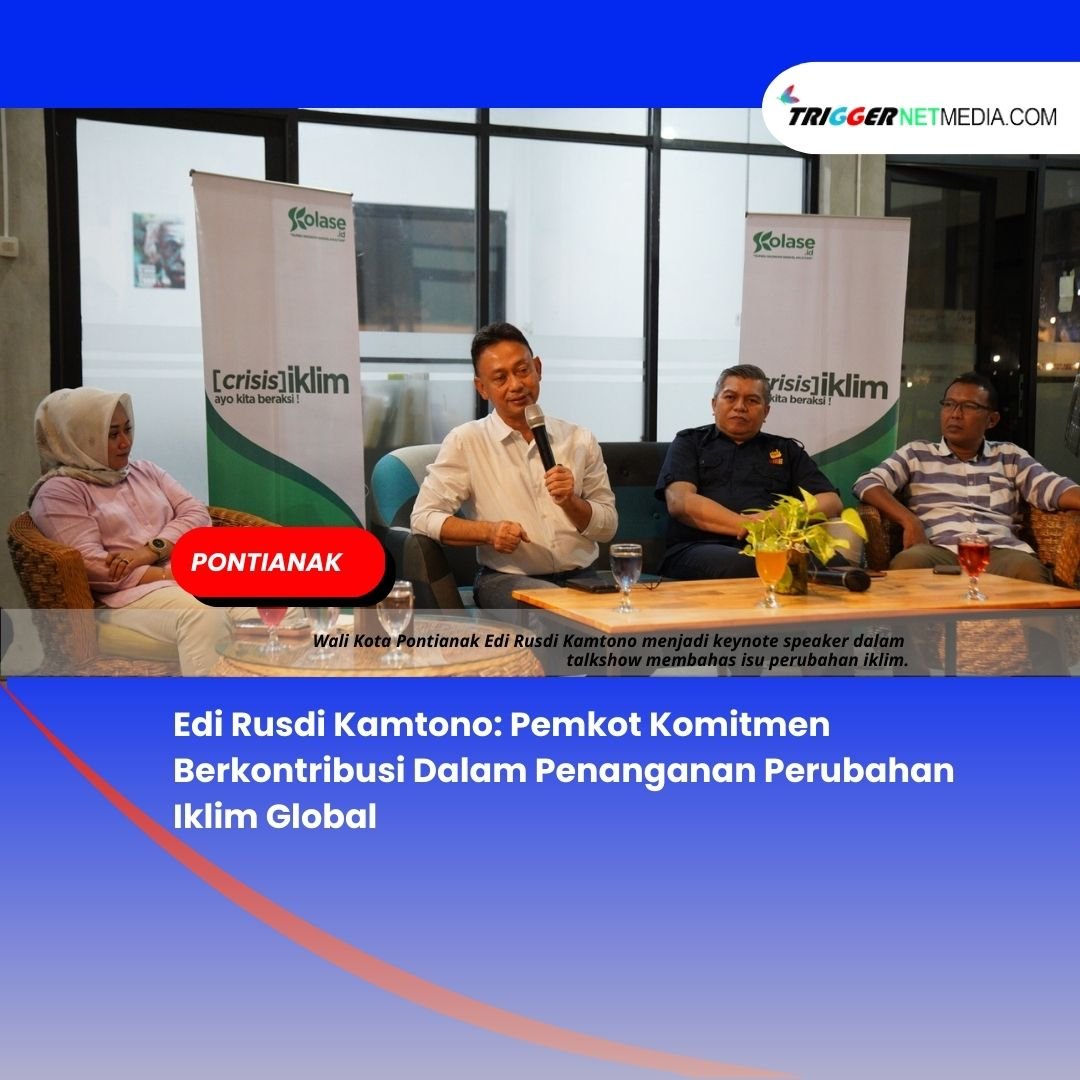 Edi Rusdi Kamtono: Pemkot Komitmen Berkontribusi Dalam Penanganan Perubahan Iklim Global