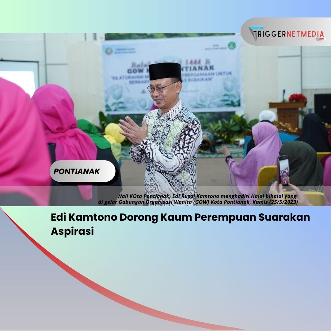 Edi Kamtono Dorong Kaum Perempuan Suarakan Aspirasi