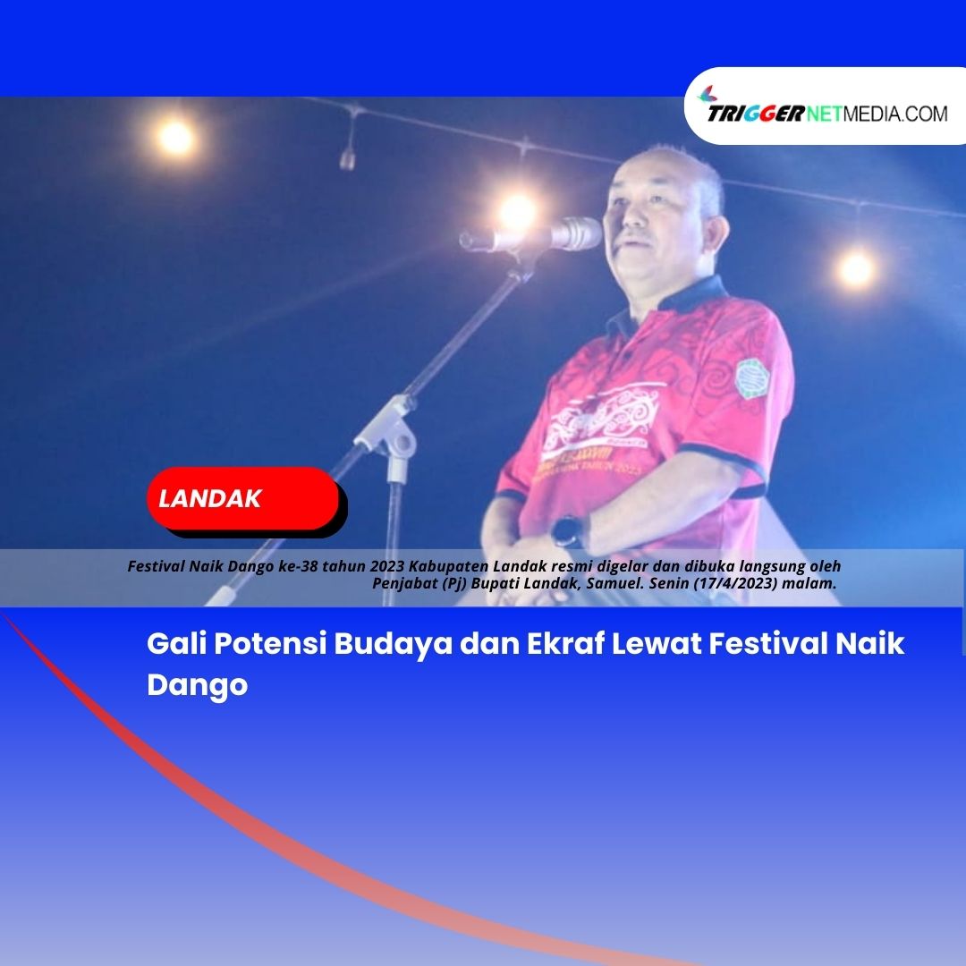 Gali Potensi Budaya dan Ekraf Lewat Festival Naik Dango