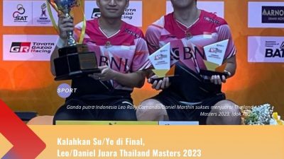 Kalahkan Su/Ye di Final, Leo/Daniel Juara Thailand Masters 2023