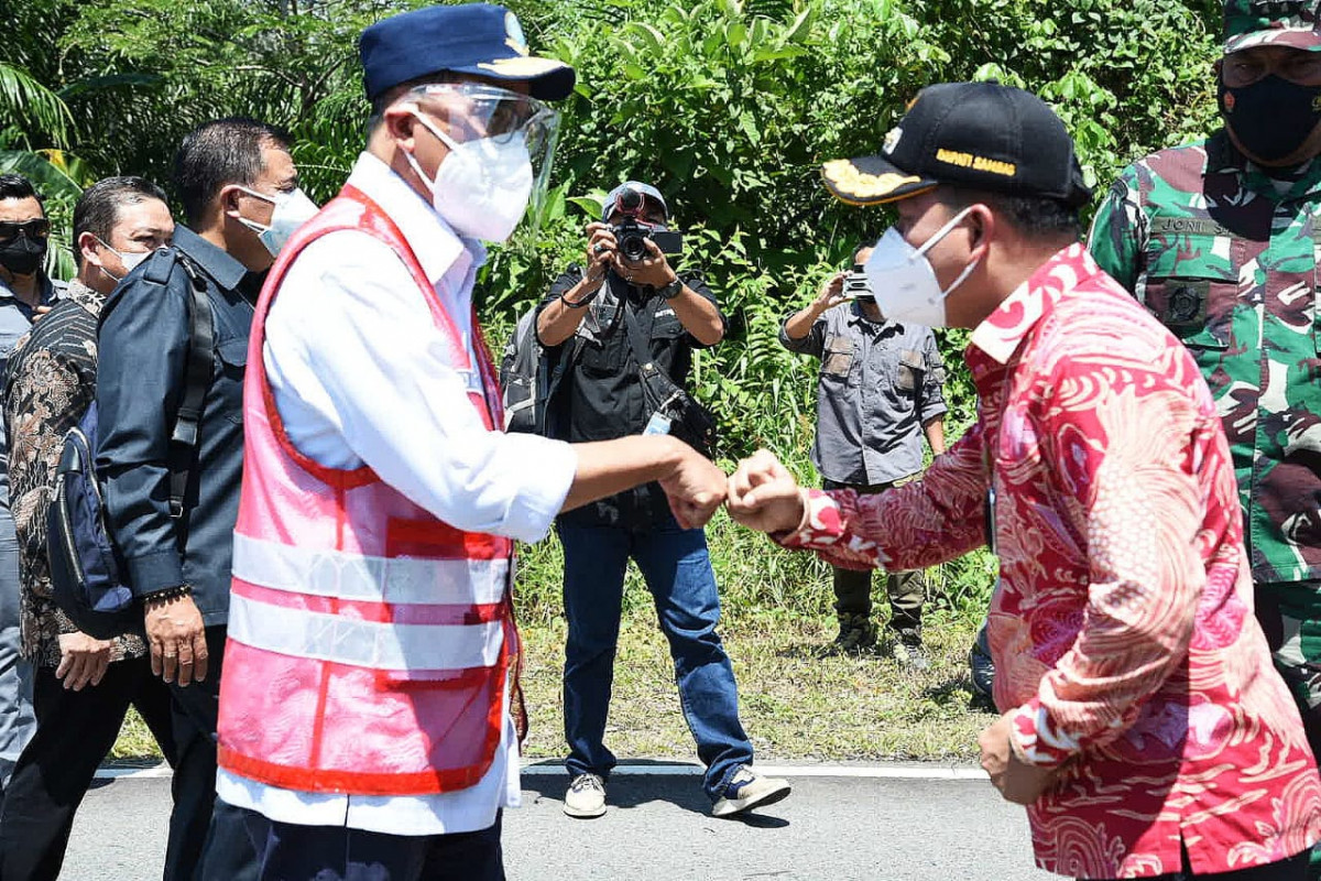 Menhub dan Komisi V DPR RI kunker ke PLBN Aruk
