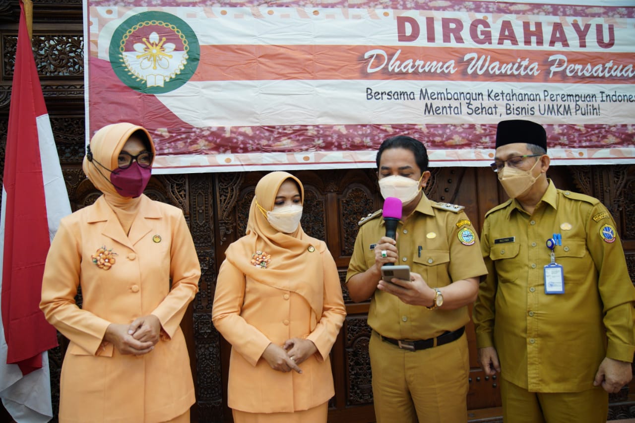 DWP Kota Pontianak Luncurkan Aplikasi Jelita di HUT Ke XXII