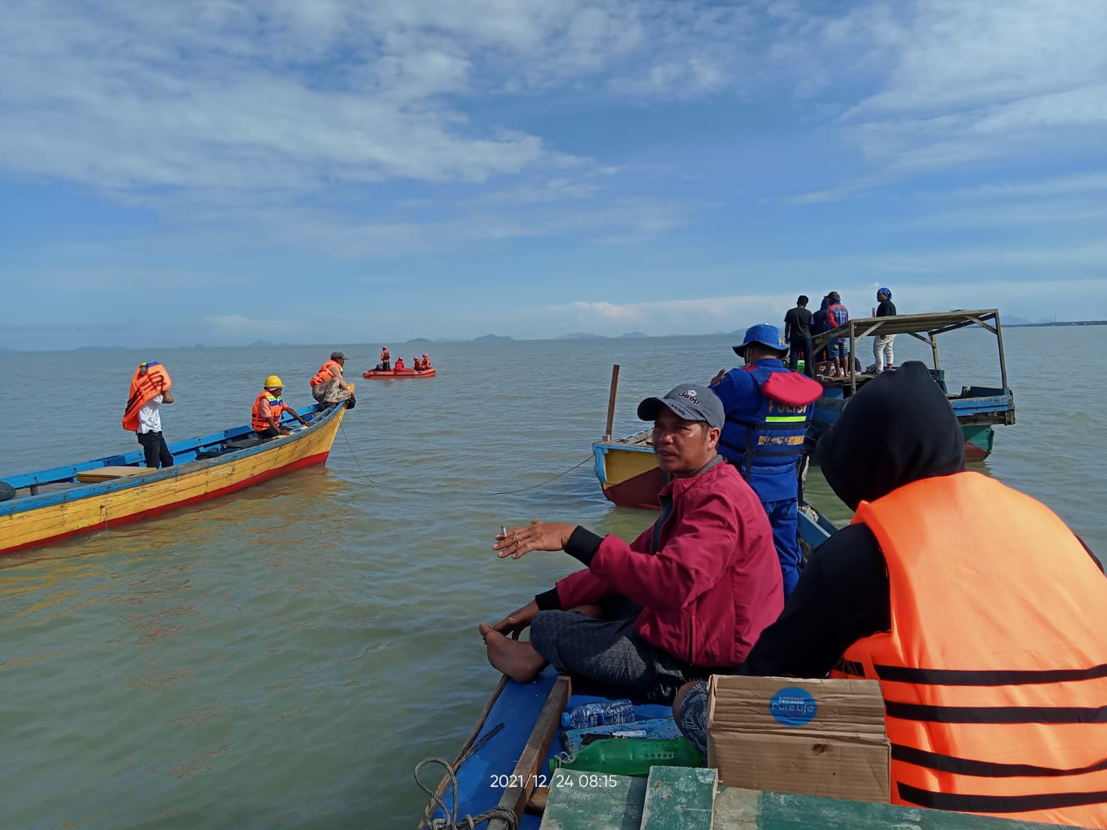 Kecelakaan Kerja, Satu Pekerja Lepas Hilang di Seputar Trestle Proyek Pelabuhan Internasional Kijing