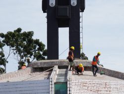 Renovasi Monumen Tugu Khatulistiwa Rampung Akhir Tahun