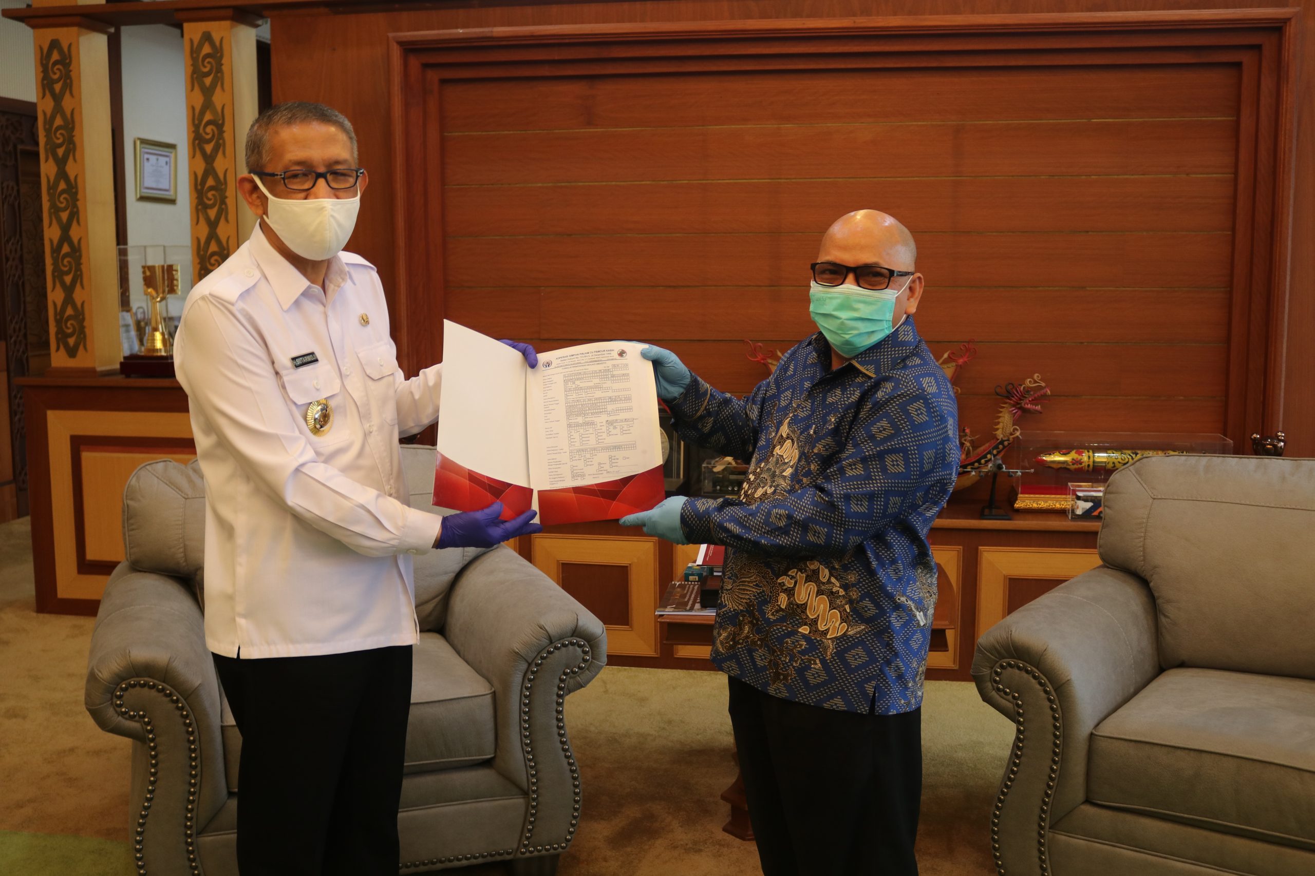 Resmi Jadi Anggota, Sutarmidji: CU Pancur Kasih Merupakan Akses Permodalan yang Sehat