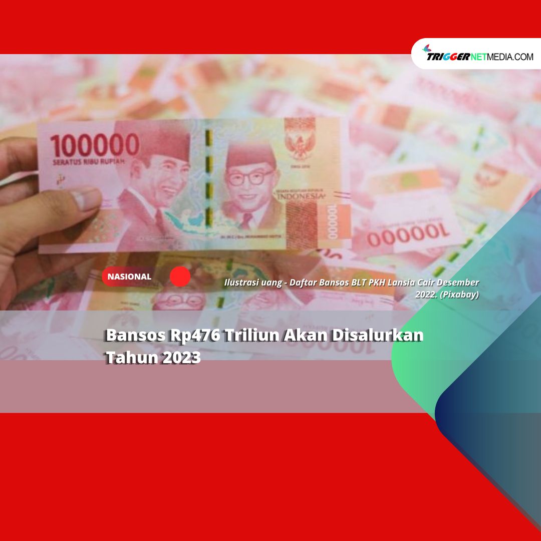 Bansos Rp476 Triliun Akan Disalurkan Tahun 2023