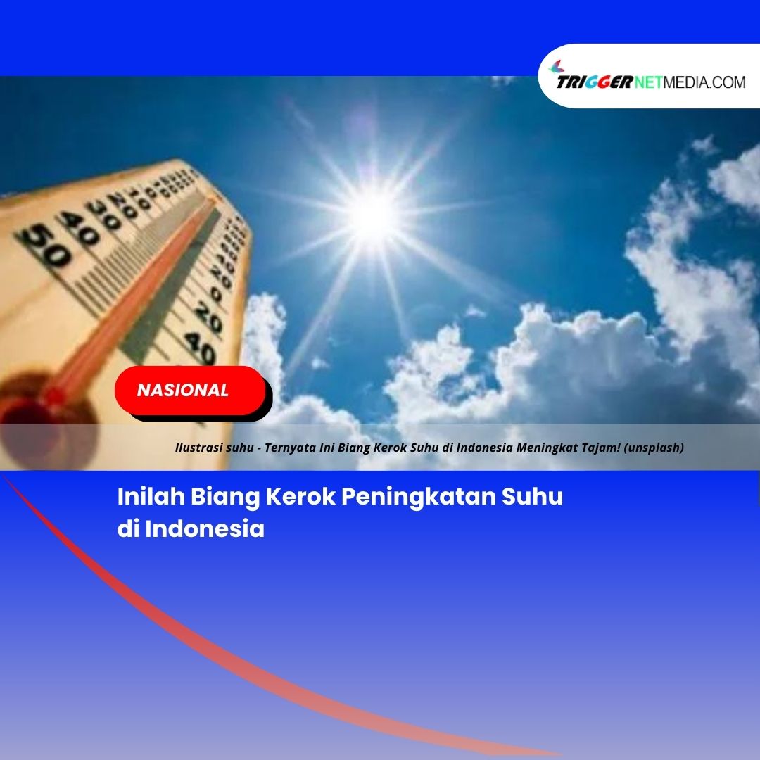 Inilah Biang Kerok Peningkatan Suhu di Indonesia