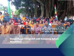 Dusun Pulau Cempedak Jadi Kampung Bahari Nusantara