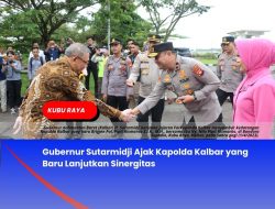 Gubernur Sutarmidji Ajak Kapolda Kalbar yang Baru Lanjutkan Kemitraan