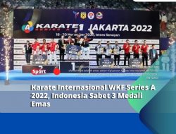 Karate Internasional WKF Series A 2022, Indonesia Sabet 3 Medali Emas