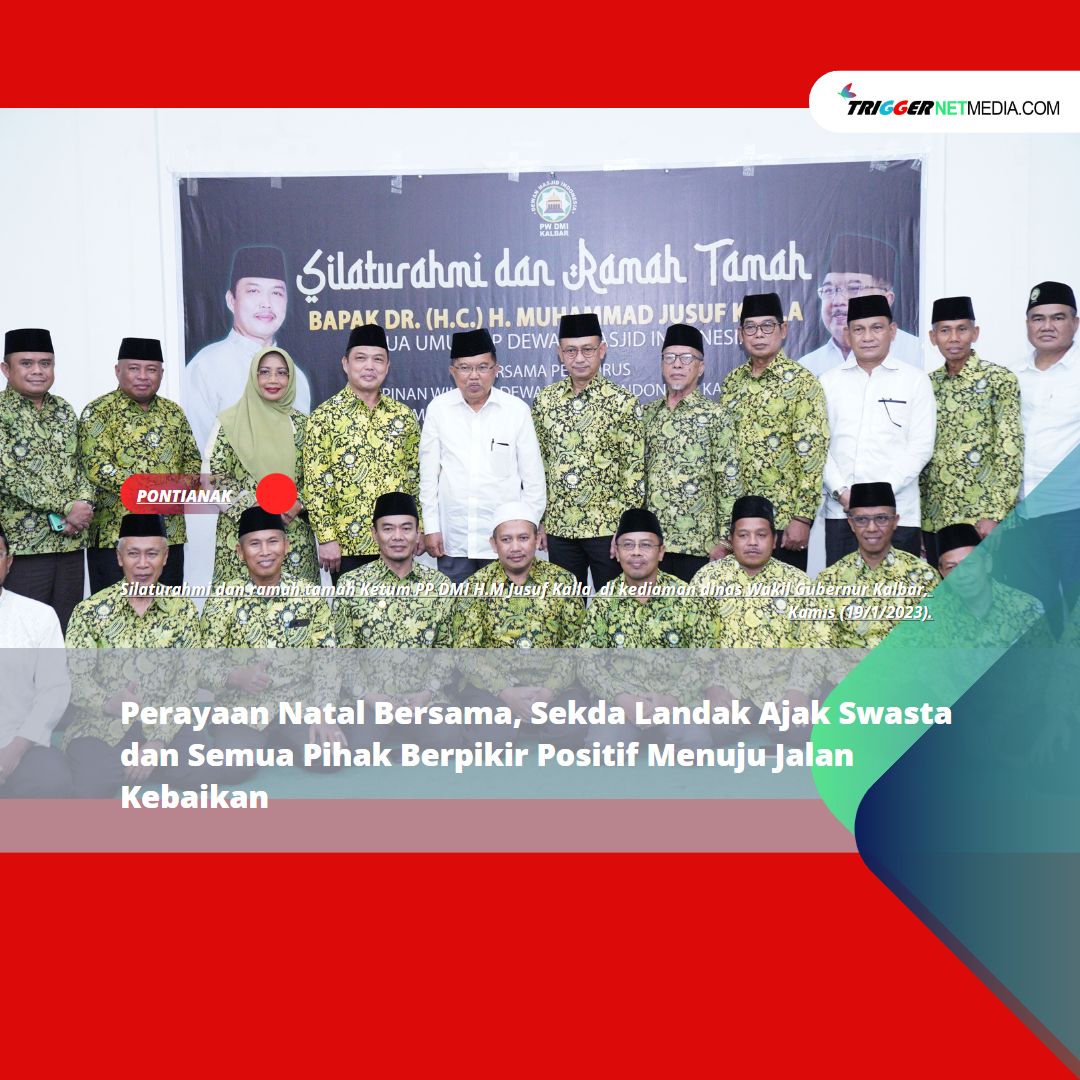 Edi Rusdi Kamtono Dampingi Ketum DMI Jusuf Kalla Berkunjung ke Pontianak, Ajak Pengurus Makmurkan Jamaah Masjid