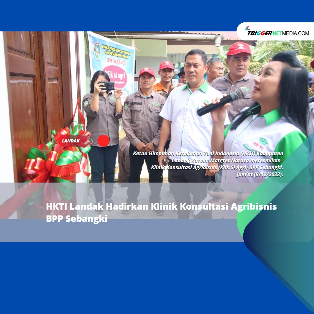 HKTI Landak Hadirkan Klinik Konsultasi Agribisnis BPP Sebangki