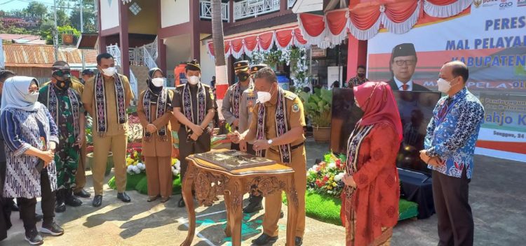 Mall Pelayanan Publik Sanggau Diresmikan Deputi Kemenpan-RB