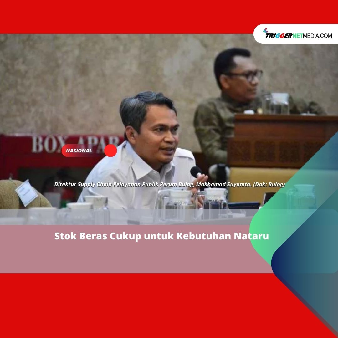 Stok Beras Cukup untuk Kebutuhan Nataru