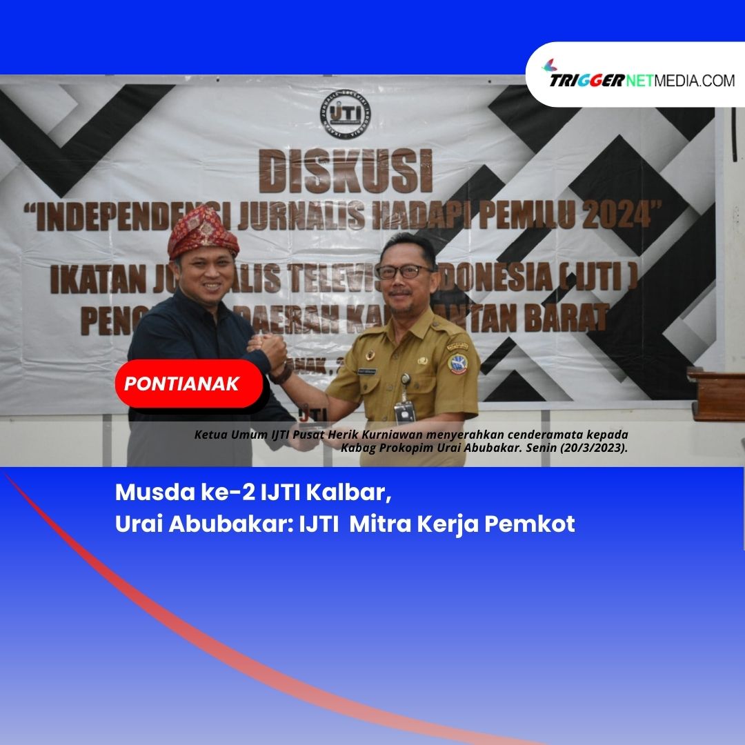 Musda ke-2 IJTI Kalbar, Urai Abubakar: IJTI  Mitra Kerja Pemkot