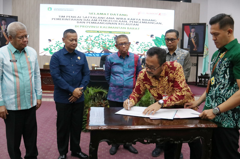 Perkenalan Aplikasi SIPPOHON Kalbar oleh Sutarmidji untuk Pelestarian Alam dan Mangrove