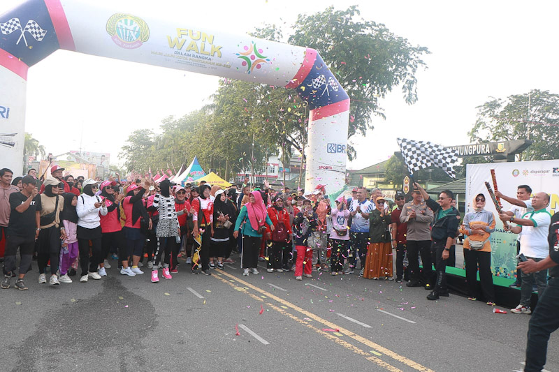 Fun Walk, Kegiatan Olahraga, dan Upaya Pelestarian Lingkungan