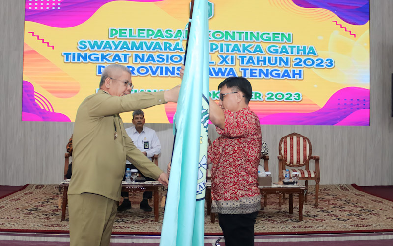 Pj. Gubernur Kalbar Beri Restu Kontingen STG Kalbar Menuju Kompetisi Nasional XI Tahun 2023