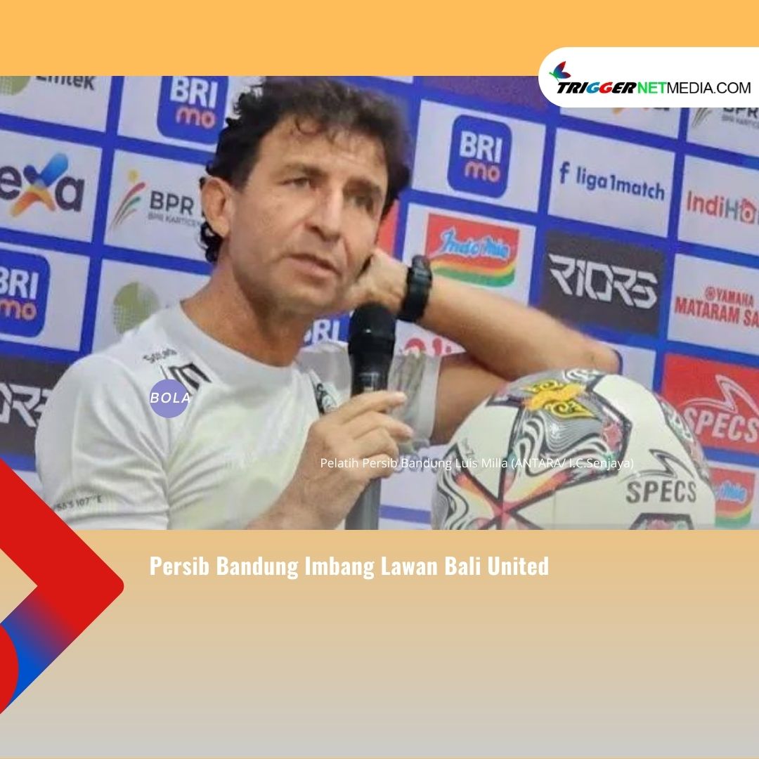 Persib Bandung Imbang Lawan Bali United