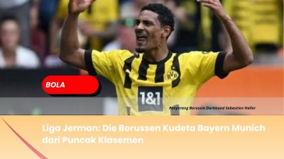 Liga Jerman: Die Borussen Kudeta Bayern Munich dari Puncak Klasemen