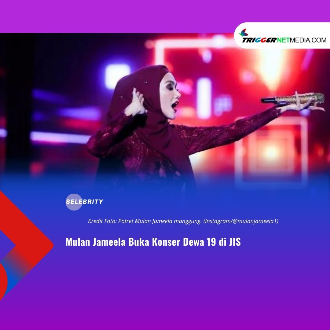 Mulan Jameela Buka Konser Dewa 19 di JIS