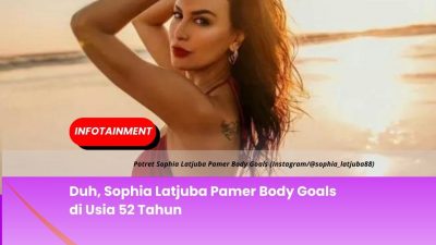 Duh, Sophia Latjuba Pamer Body Goals di Usia 52 Tahun
