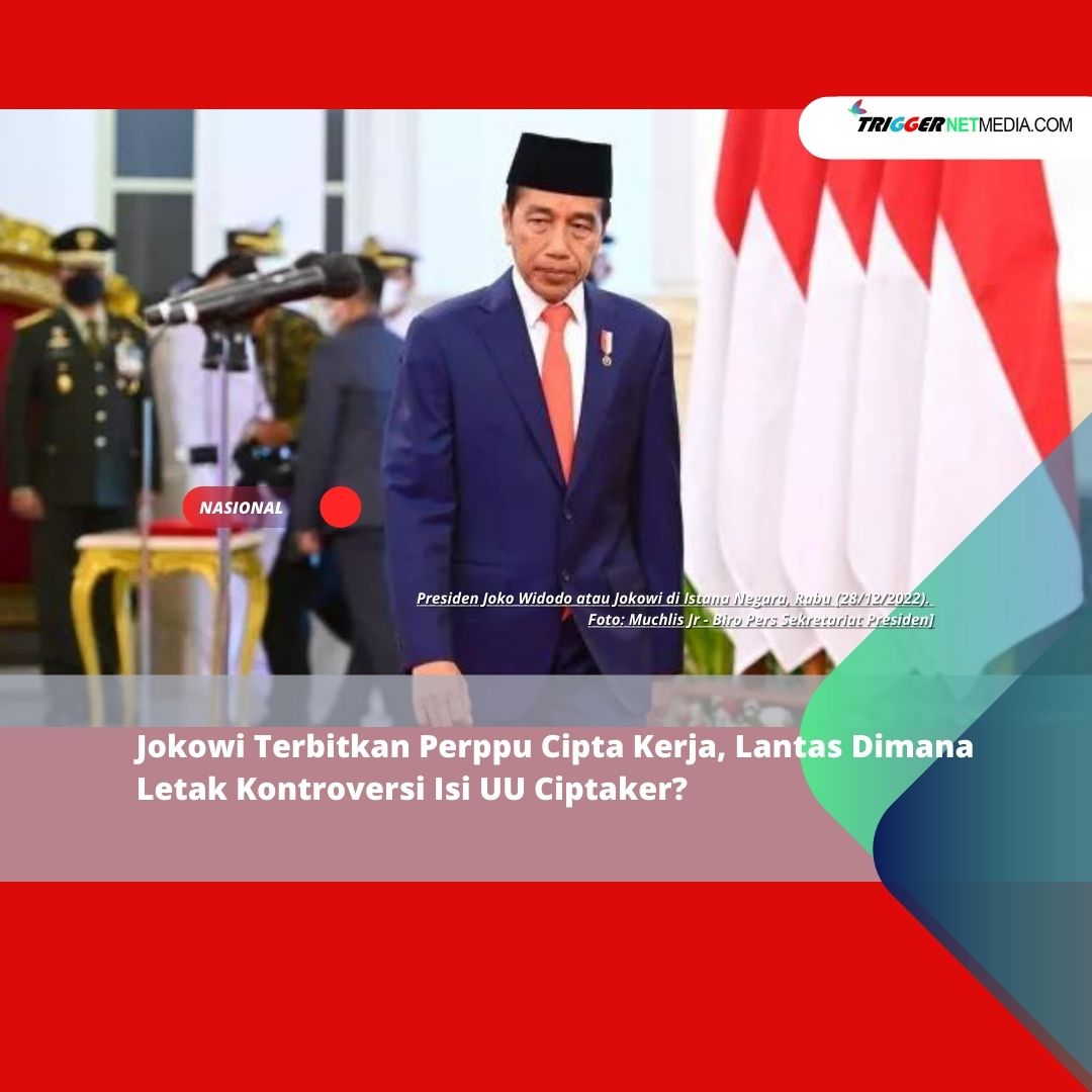 Jokowi Terbitkan Perppu Cipta Kerja, Lantas Dimana Letak Kontroversi Isi UU Ciptaker?