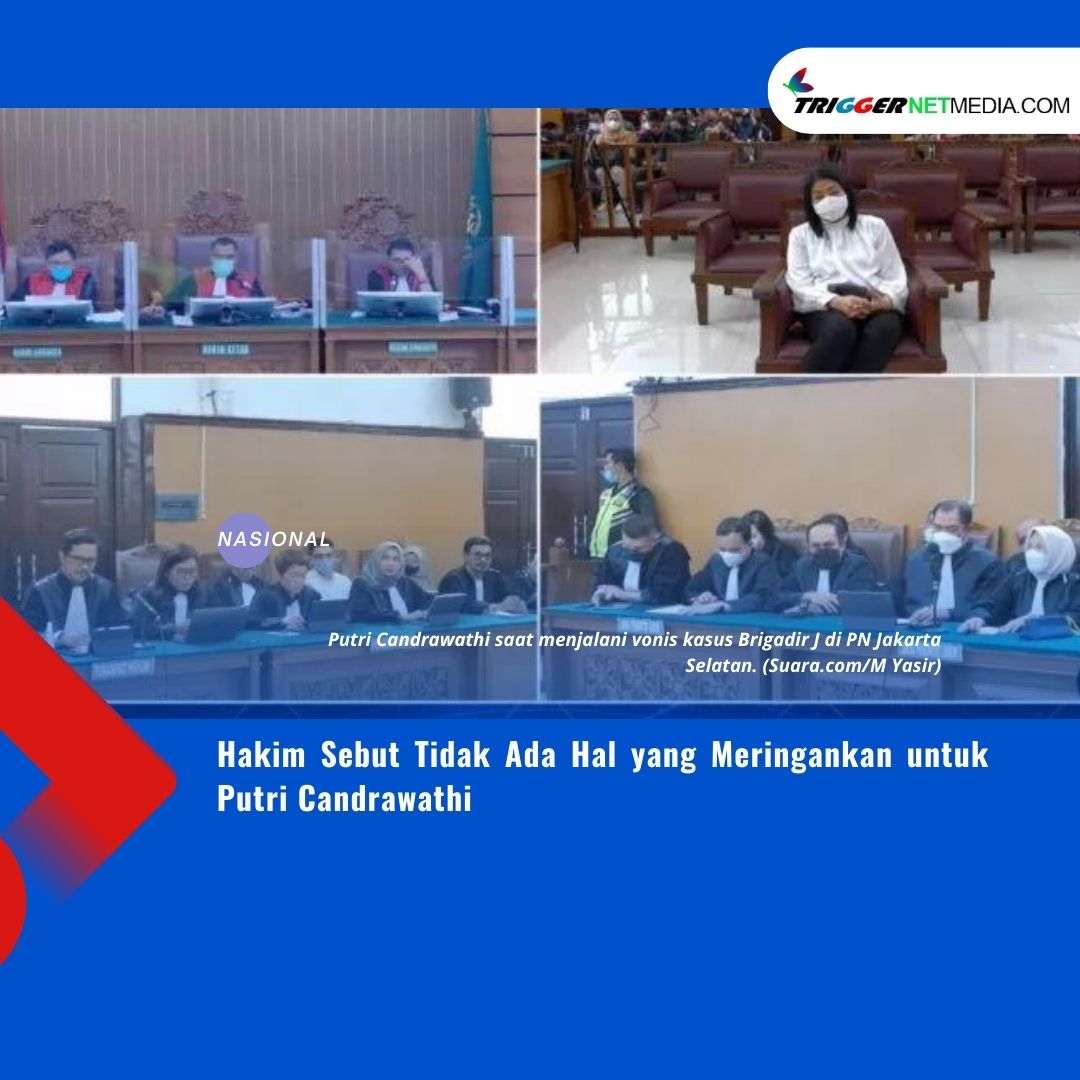 Hakim Sebut Tidak Ada Hal yang Meringankan untuk Putri Candrawathi