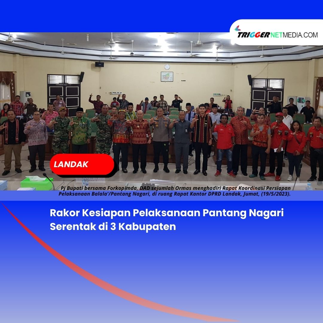 Rakor Kesiapan Pelaksanaan Pantang Nagari Serentak di 3 Kabupaten