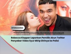 Rebecca Klopper Laporkan Pemilik Akun Twitter Penyebar Video Syur Mirip Dirinya ke Polisi