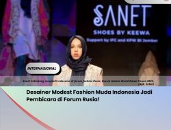 Desainer Modest Fashion Muda Indonesia Jadi Pembicara di Forum Rusia!