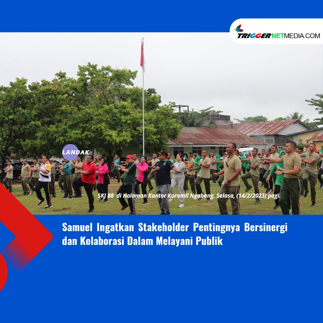 Samuel Ingatkan Stakeholder Pentingnya Bersinergi dan Kolaborasi Dalam Melayani Publik