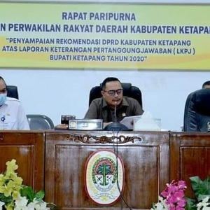 Legislatif Beri 26 Rekomendasi Terhadap LKPj Bupati Ketapang TA 2020
