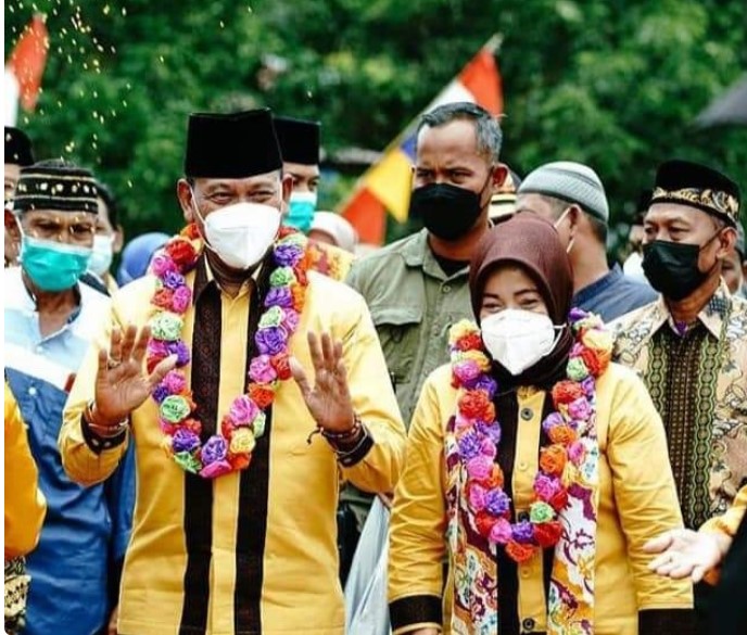 Bareng Istri Wabup Ketapang Ikut Pengajian Majelis Taklim Tepian Pawan