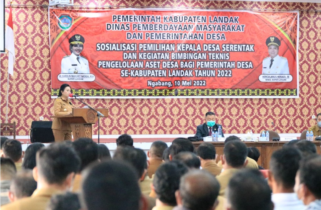 Sosialisasi Pilkades Serentak Kabupaten Landak