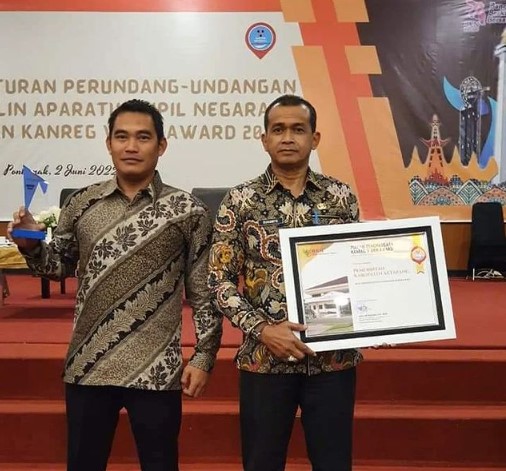 Pemkab Ketapang Raih Penghargaan BKN
