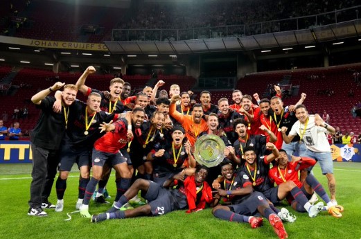 Trofi Johan Cruijff Schaal Direbut PSV Eindhoven, Taklukkan Ajax 5-3