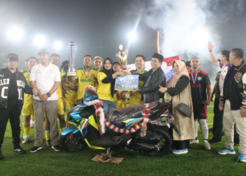 Drama Penalti Warnai Final Bahasan Cup II, Tanjung Hulu Keluar sebagai Juara