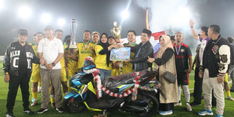 Drama Penalti Warnai Final Bahasan Cup II, Tanjung Hulu Keluar sebagai Juara