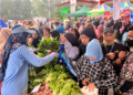 Warga Serbu Pasar Murah Pemkot Pontianak Saat CFD
