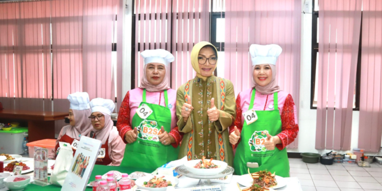 TP PKK Pontianak Raih Juara II Inovasi Menu B2SA Kalbar, Angkat Mocaf dan Bit Jadi Pasta