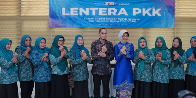 Kader PKK Pontianak Didorong Cakap Digital dan Produktif Berusaha