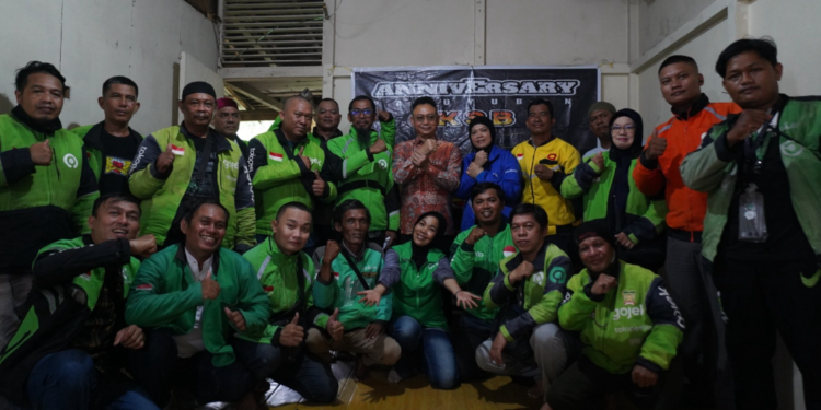 Edi Kamtono Dorong Komunitas Ojol Terlibat dalam Program Sosial dan Pembangunan