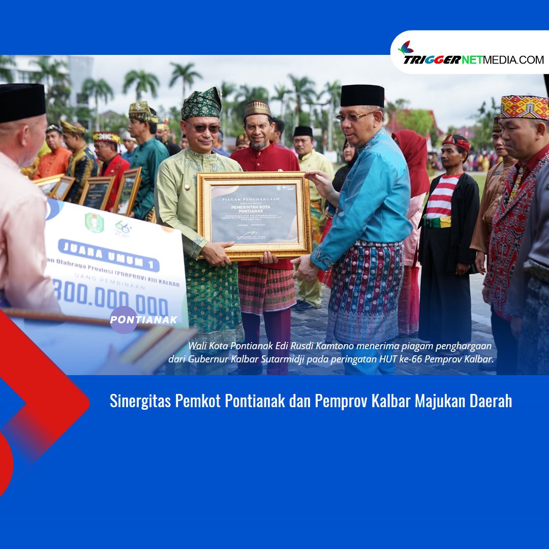 Sinergitas Pemkot Pontianak dan Pemprov Kalbar Majukan Daerah