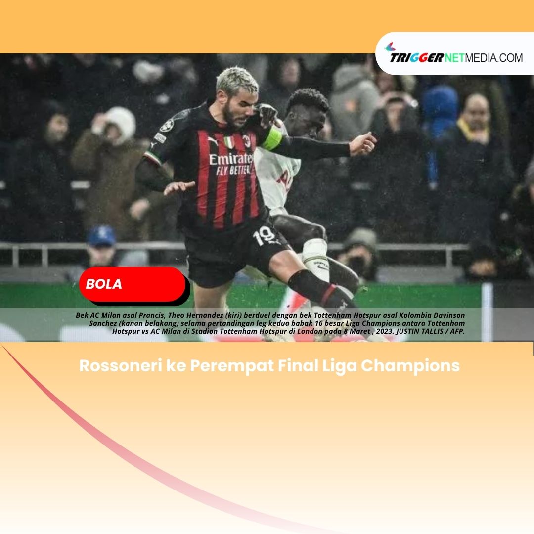 Rossoneri ke Perempat Final Liga Champions