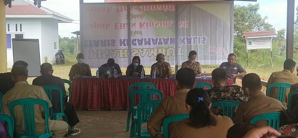 Petakan Wilayah Ketahanan Bencana, BPBD Kapuas Hulu Bareng GIZ Sosialisasi SASCI+ di Kecamatan Kalis
