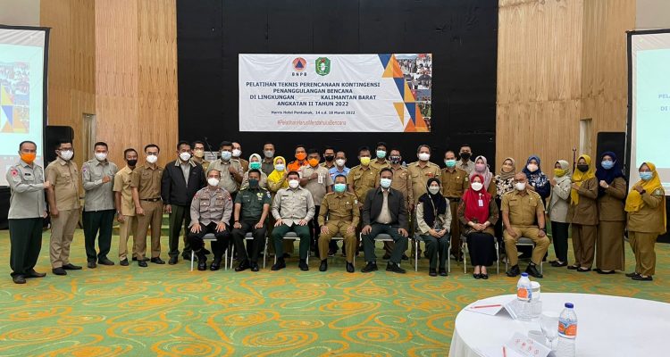 BPBD Kapuas Hulu Ikuti Pelatihan Perencanaan Kontingensi