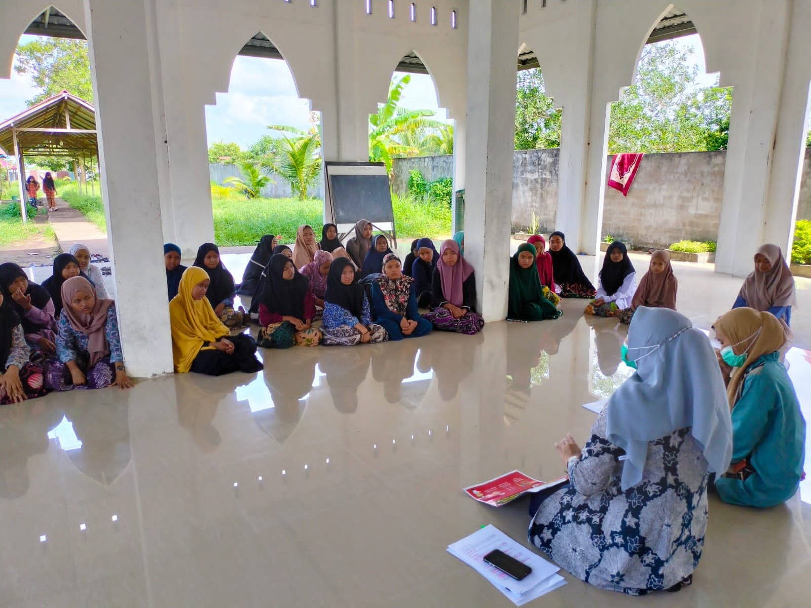 Gema Sejiwa UPT Puskesmas Siantan Hilir Beri Layanan Dor to Dor untuk Penderita ODGJ
