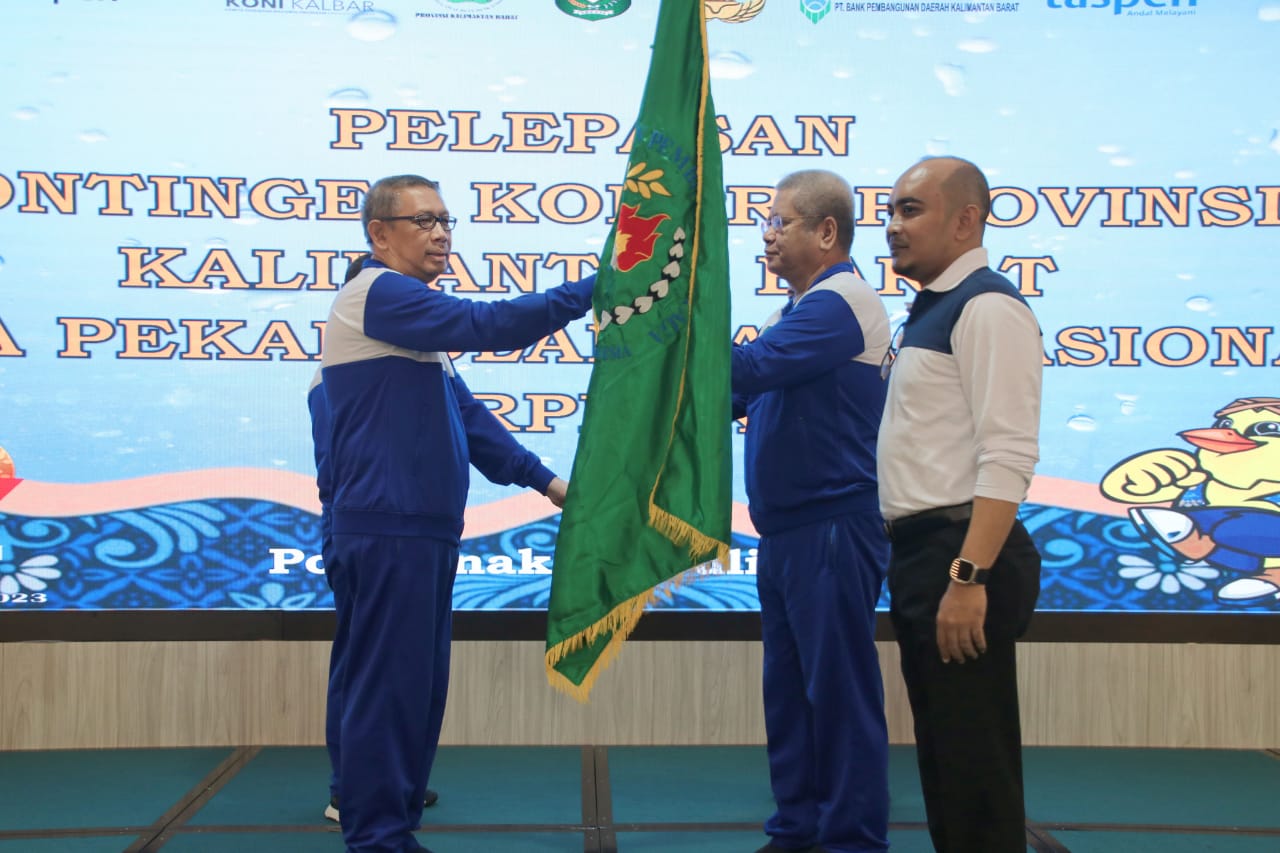 Lepas 127 Atlet , Gubernur Harapkan Prestasi di PORNAS KORPRI XVI Semarang